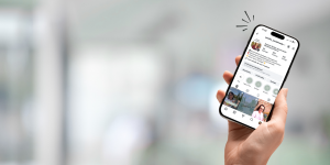 Smartphone mit geöffnetem Instagram-Profil als Symbol für professionelles Instagram Marketing und Social Media Betreuung.